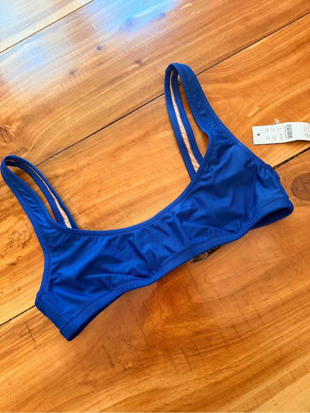 J. Crew Royal Blue Bralette Bikini Top, Size Small, NWT 💙💙💙